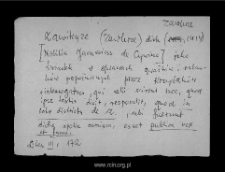 Zawkrze. Files of Szrensk district in the Middle Ages. Files of Historico-Geographical Dictionary of Masovia in the Middle Ages