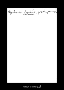 Łych&oacute;w. Files of Grojec district in the Middle Ages. Files of Historico-Geographical Dictionary of Masovia in the Middle Ages