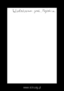Wodziczna. Files of Grojec district in the Middle Ages. Files of Historico-Geographical Dictionary of Masovia in the Middle Ages