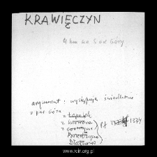 Krawięczyn, now part of Bylino. Files of Plonsk district in the Middle Ages. Files of Historico-Geographical Dictionary of Masovia in the Middle Ages