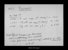 Piączyn. Files of Wyszogrod district in the Middle Ages. Files of Historico-Geographical Dictionary of Masovia in the Middle Ages