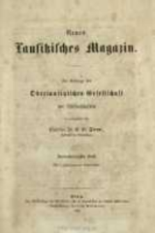Neues Lausitzisches Magazin. (1866) Bd. 43