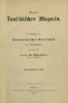 Neues Lausitzisches Magazin. (1878-1879) Bd. 54-55