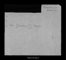 Mierniki. Files of Ciechanow district in the Middle Ages. Files of Historico-Geographical Dictionary of Masovia in the Middle Ages