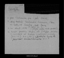 Szwejki.Files of Ciechanow district in the Middle Ages. Files of Historico-Geographical Dictionary of Masovia in the Middle Ages