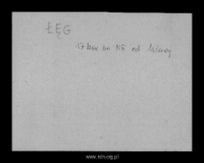 Łęg. Files of Mlawa district in the Middle Ages. Files of Historico-Geographical Dictionary of Masovia in the Middle Ages