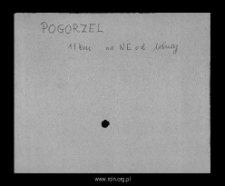 Pogorzel. Files of Mlawa district in the Middle Ages. Files of Historico-Geographical Dictionary of Masovia in the Middle Ages