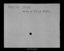 Połcie Stare. Files of Mlawa district in the Middle Ages. Files of Historico-Geographical Dictionary of Masovia in the Middle Ages