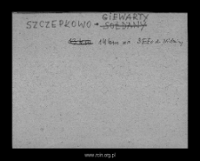 Szczepkowo-Giewarty. Files of Mlawa district in the Middle Ages. Files of Historico-Geographical Dictionary of Masovia in the Middle Ages
