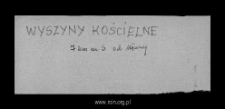 Wyszyny Kościelne. Files of Mlawa district in the Middle Ages. Files of Historico-Geographical Dictionary of Masovia in the Middle Ages