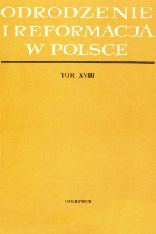 Z dziej&oacute;w "Biblii" kalwin&oacute;w litewskich w XVII wieku