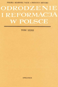 Dwaj pisarze XVI stulecia - Stanisławowie Niegoszewscy