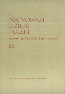 Mapy Dowództwa Okręgu Wojskowego - Generalna Gubernia ilustrujące działalność zbrojnego ruchu oporu w latach 1943-1944