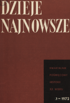 Dokumenty w sprawie polityki narodowościowej władz polskich po przewrocie majowym