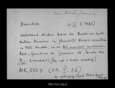 Dąbek. Kartoteka powiatu ostrołęckiego w średniowieczu. Kartoteka Słownika historyczno-geograficznego Mazowsza w średniowieczu