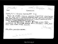 Grucele. Files of Ostroleka district in the Middle Ages. Files of Historico-Geographical Dictionary of Masovia in the Middle Ages