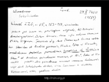 Sokola Łąka. Files of Historico-Geographical Dictionary of Masovia in the Middle Ages. Files of Lomza district in the Middle Ages