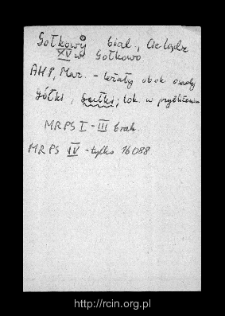 Gułki. Files of Biala Rawska district in the Middle Ages. Files of Historico-Geographical Dictionary of Masovia in the Middle Ages