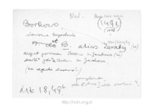Zaręby Kościelne. Files of Nur district in the Middle Ages. Files of Historico-Geographical Dictionary of Masovia in the Middle Ages