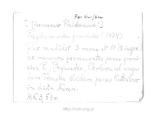 Drewnowo-Konarze. Files of Nur district in the Middle Ages. Files of Historico-Geographical Dictionary of Masovia in the Middle Ages