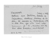 Uścianek Wielki. Files of Nur district in the Middle Ages. Files of Historico-Geographical Dictionary of Masovia in the Middle Ages