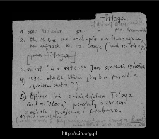 Bagienice Szlacheckie. Files of Przasnysz district in the Middle Ages. Files of Historico-Geographical Dictionary of Masovia in the Middle Ages