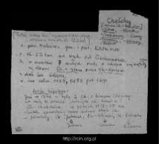 Chełchy. Files of Przasnysz district in the Middle Ages. Files of Historico-Geographical Dictionary of Masovia in the Middle Ages