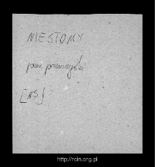 Niestum. Files of Przasnysz district in the Middle Ages. Files of Historico-Geographical Dictionary of Masovia in the Middle Ages
