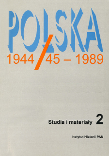 Dylematy żołnierzy podziemia antykomunistycznego w latach 1944–1947