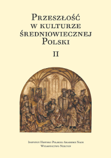 Przeszłość w kulturze średniowiecznej Polski. 2, Title pages, Contents