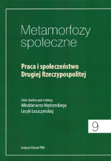 Warunki pracy w przemysle wł&oacute;kienniczym w Częstochowie w latach 1918-1939