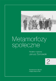 Badania nad dziejami społecznymi XIX i XX wieku. Strony tytułowe, spis treści