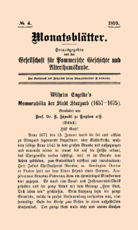 Monatsbl&auml;tter Jhrg. 13, H. 4 (1899)