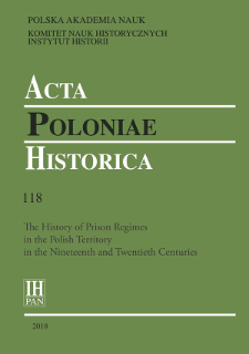 Acta Poloniae Historica T. 118 (2018), Title pages, Contents