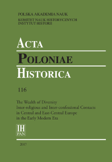 Acta Poloniae Historica T. 116 (2017), Studies