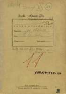 Zeszyty z badań gwarowych; XVIIIx/11