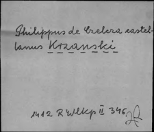 Kartoteka Słownika staropolskich nazw osobowych; Krz - Krzyb