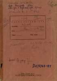 Zeszyty z badań gwarowych; Dx/5