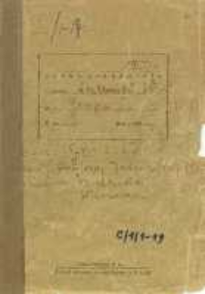 Zeszyty z badań gwarowych; C/1