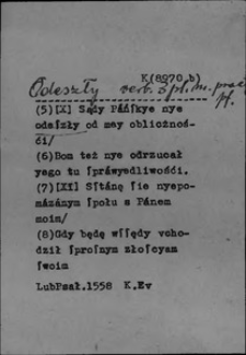 Kartoteka Słownika polszczyzny XVI w.; Źr&oacute;dło; Lub Psał verb (2)