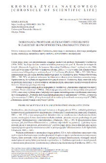 Achievements of professor Aleksandra Cieślikowa in the field of onomastic word-formation