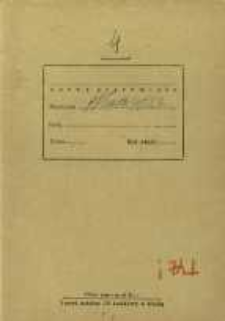 Zeszyty z badań gwarowych; S/4