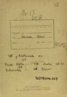 Zeszyty z badań gwarowych; U/18