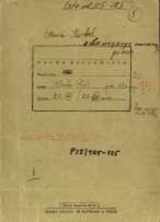 Zeszyty z badań gwarowych; P/5