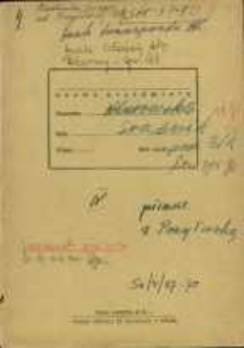 Zeszyty z badań gwarowych; Sx/4