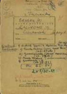 Zeszyty z badań gwarowych; Łx/5