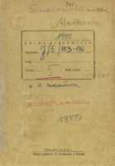 Zeszyty z badań gwarowych; J/5