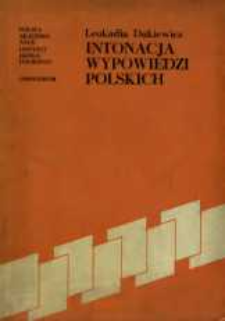 Intonacja wypowiedzi polskich