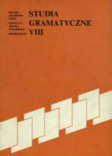 Studia Gramatyczne 8