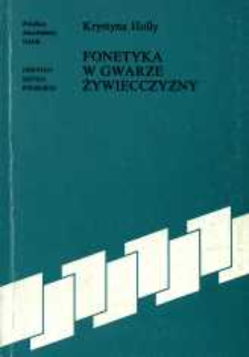Fonetyka w gwarze Żywiecczyzny